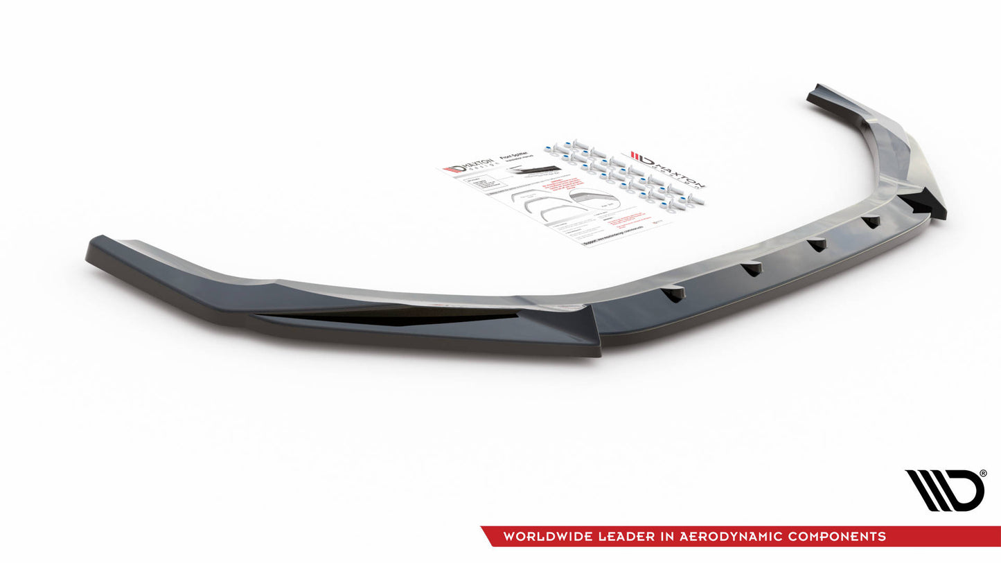 Front Ansatz V.2 für Hyundai I20 N Mk3 schwarz matt