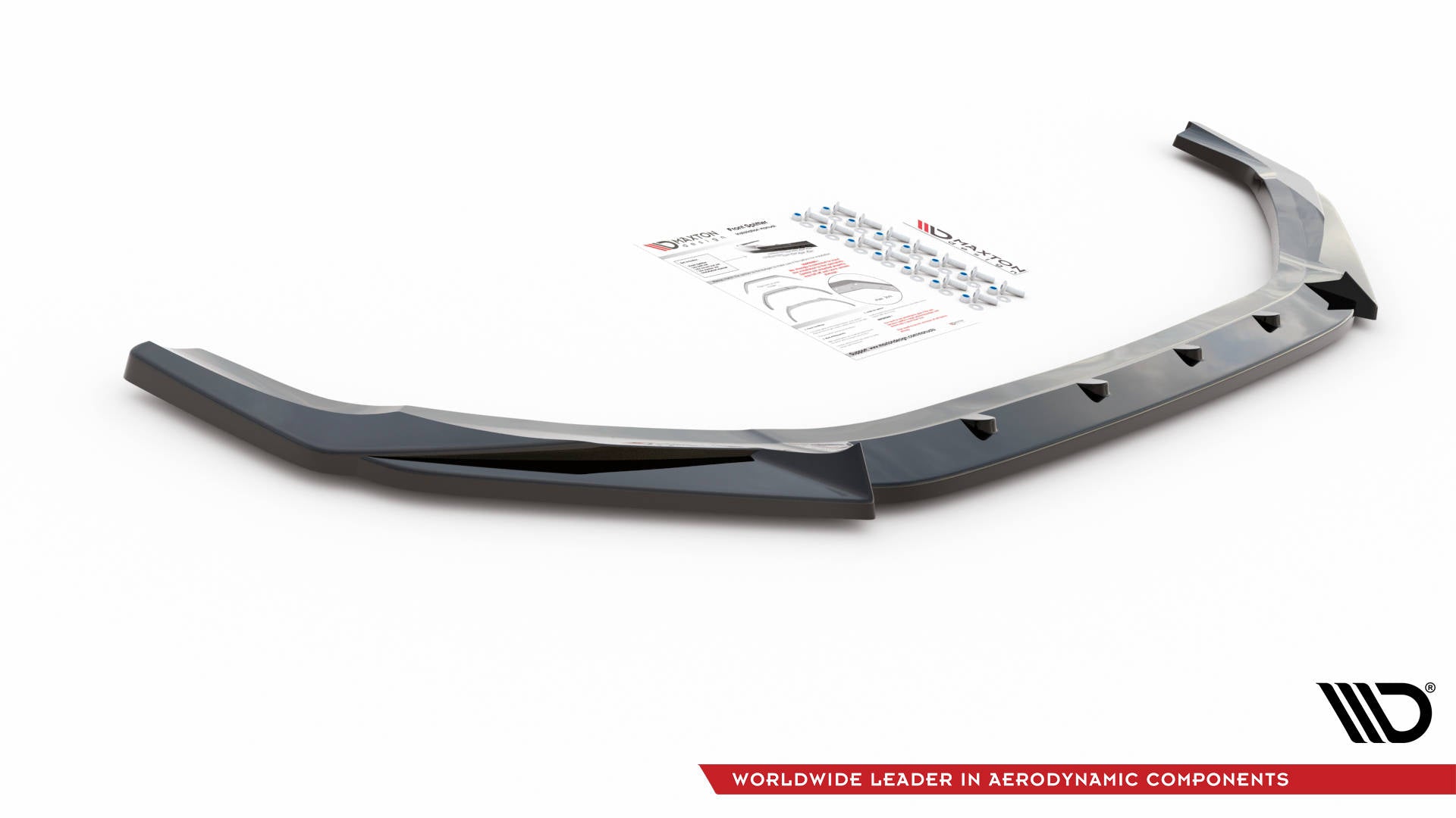 Front Ansatz V.2 für Hyundai I20 N Mk3 schwarz matt