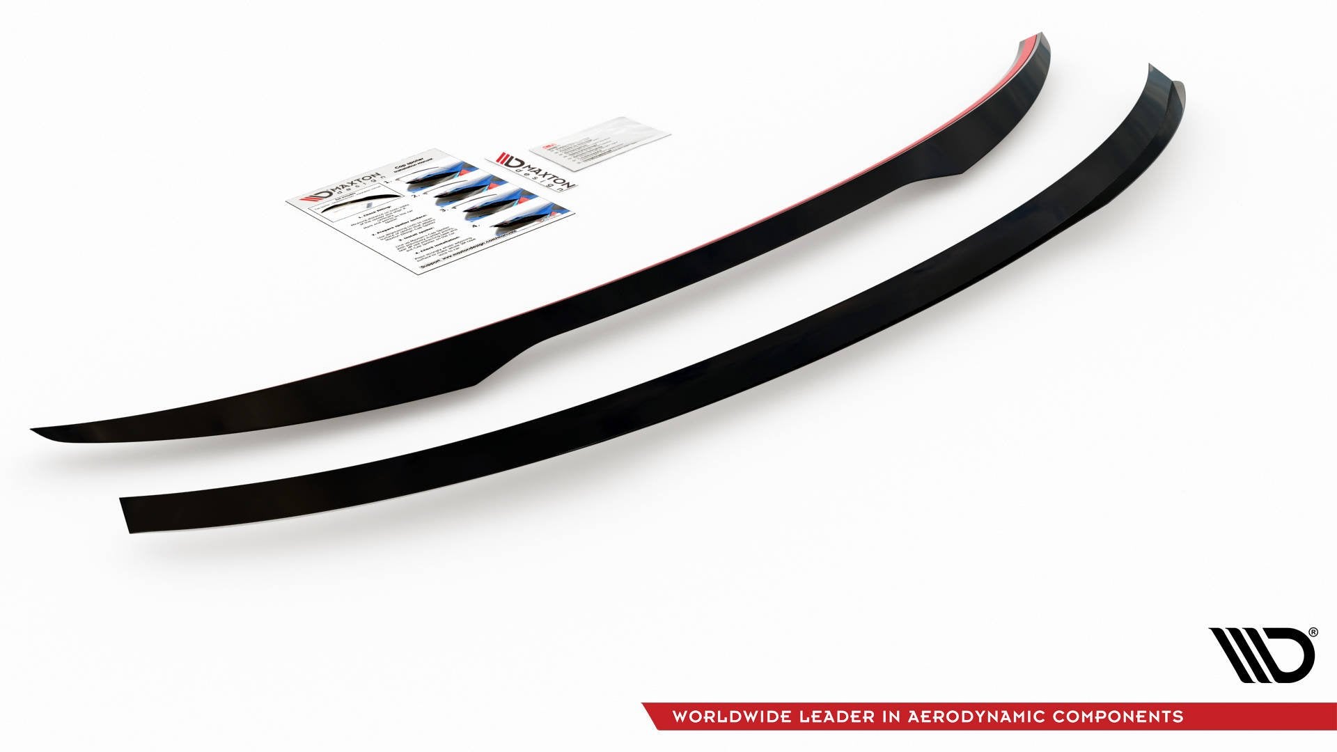 Spoiler CAP für Audi RSQ3 / Q3 S-Line Sportback F3 schwarz matt