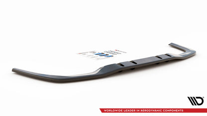 Mittlerer Diffusor Heck Ansatz DTM Look für V.1 Mercedes A 35 AMG Limousine V177 Carbon Look