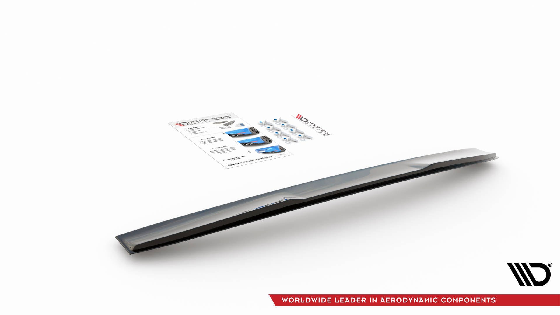 Heckscheiben Spoiler für Skoda Octavia Liftback Mk4 schwarz Hochglanz