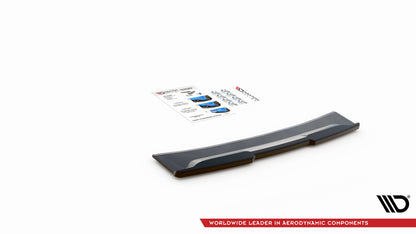 Mittlerer Diffusor Heck Ansatz für Ford Kuga ST-Line Mk3 schwarz Hochglanz