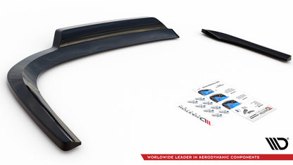 Mittlerer Diffusor Heck Ansatz DTM Look für Volkswagen Passat CC schwarz Hochglanz