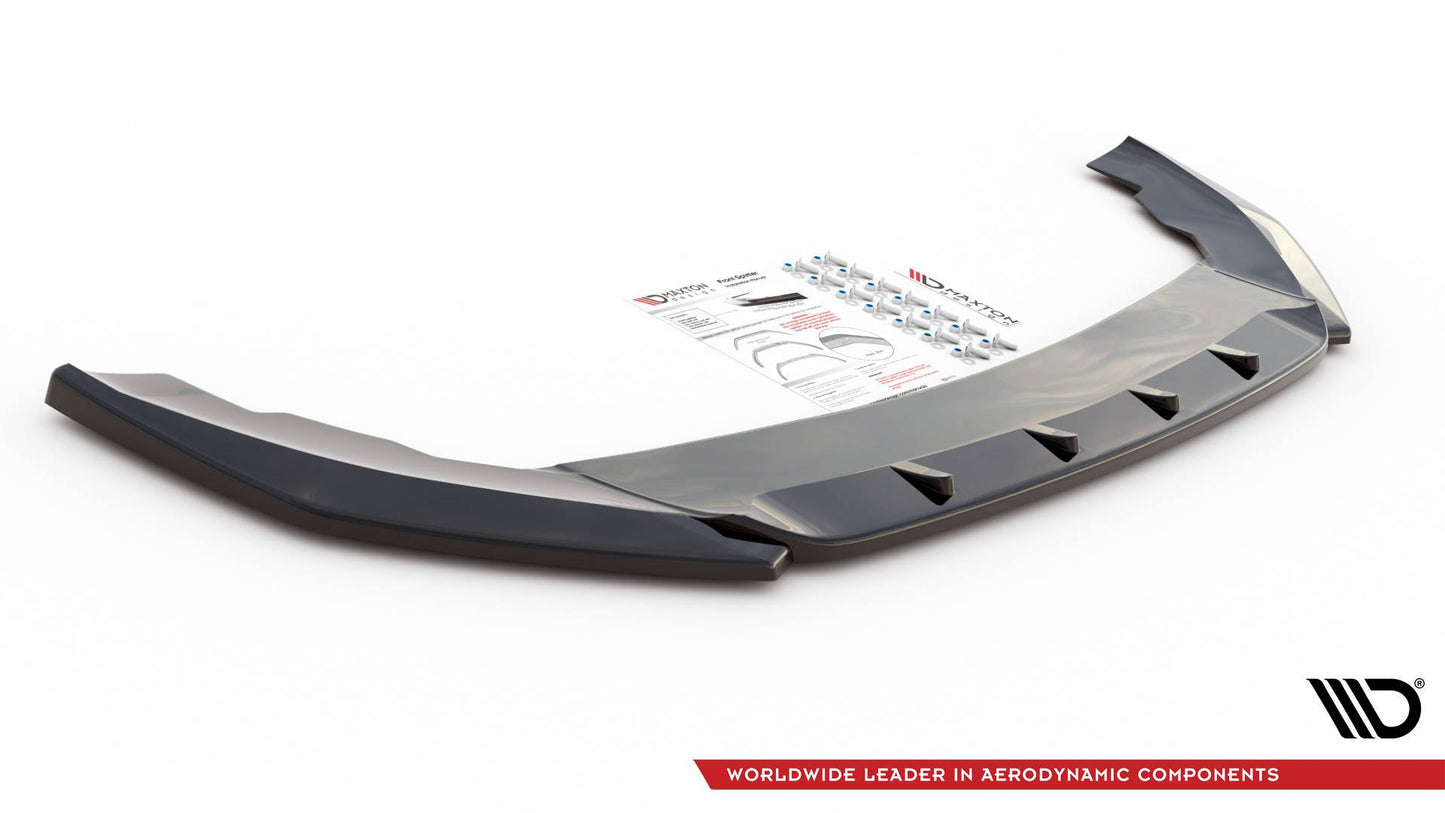 Front Ansatz V.2 für Seat Leon FR Mk4 schwarz matt