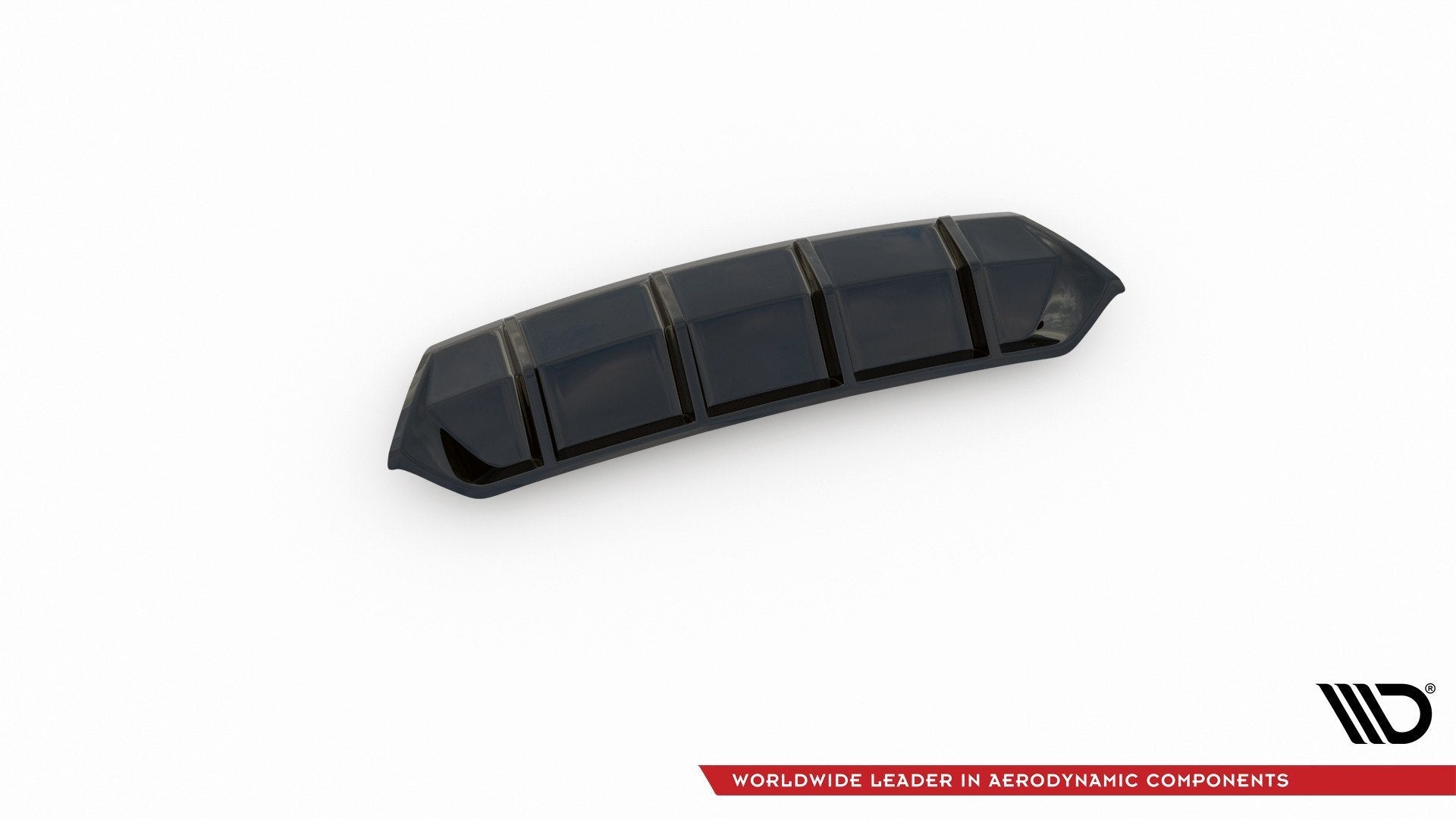 Diffusor Heck Ansatz V.1 für Skoda Octavia RS Mk3 / Mk3 FL Hatchback / Kombi schwarz Hochglanz