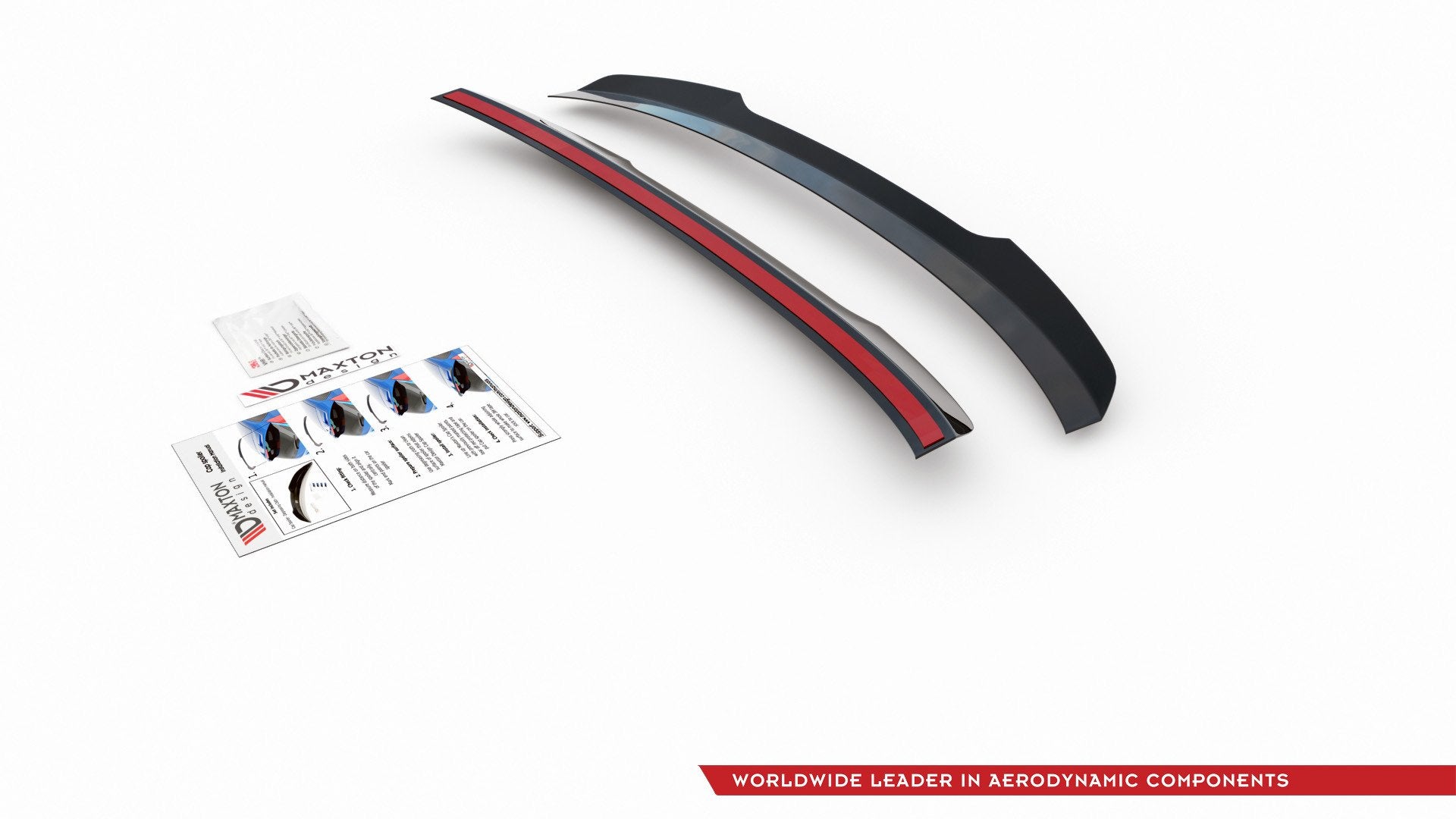 Spoiler CAP V.2 für Skoda Kodiaq Mk1 Sportline/RS schwarz Hochglanz