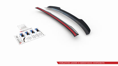 Spoiler CAP V.2 für Skoda Kodiaq Mk1 Sportline/RS schwarz Hochglanz