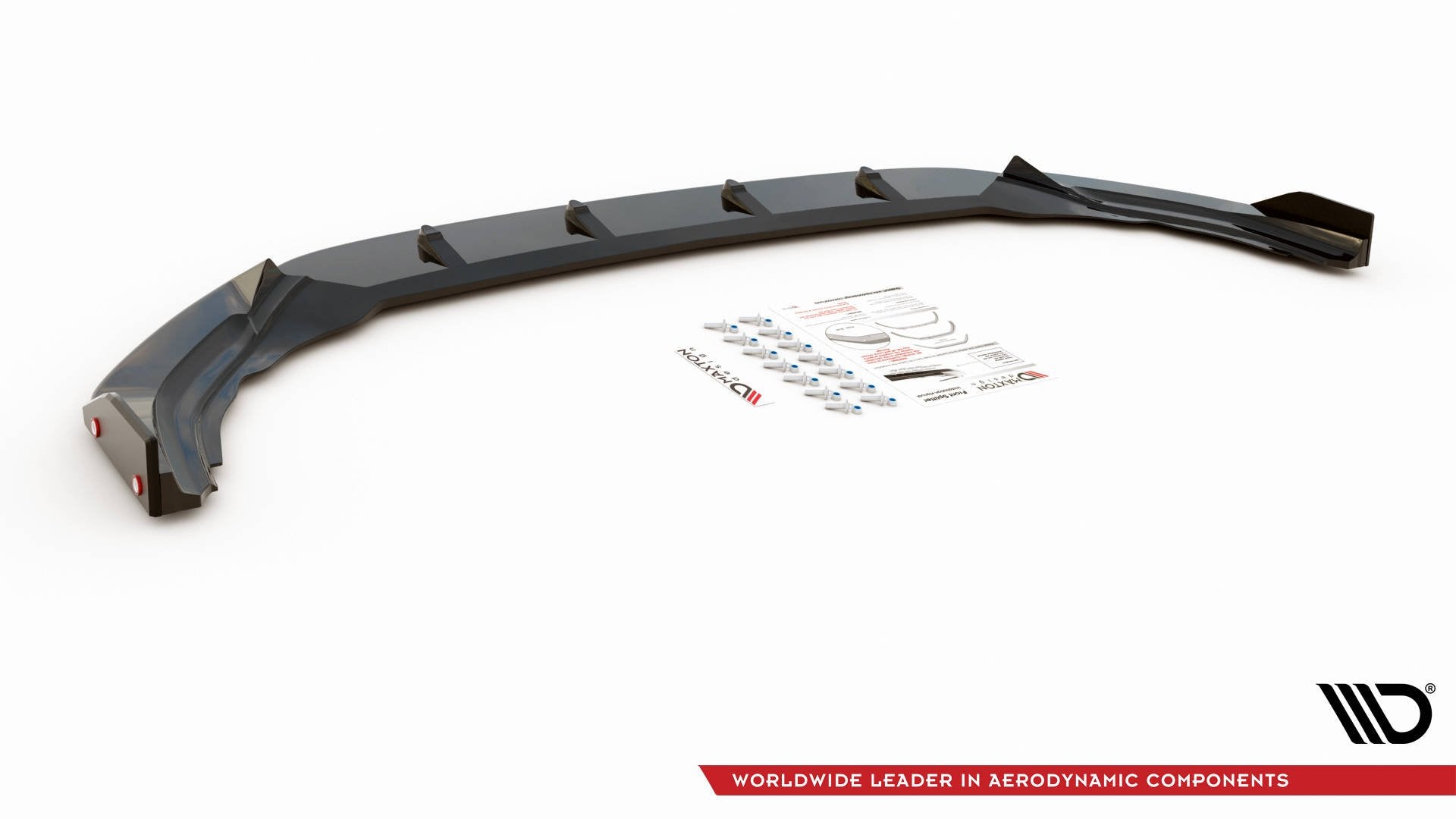 Front Ansatz +Flaps für V.2 Volkswagen Golf R Mk8