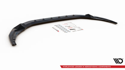 Front Ansatz V.2 für Audi S3 / A3 S-Line 8Y schwarz Hochglanz