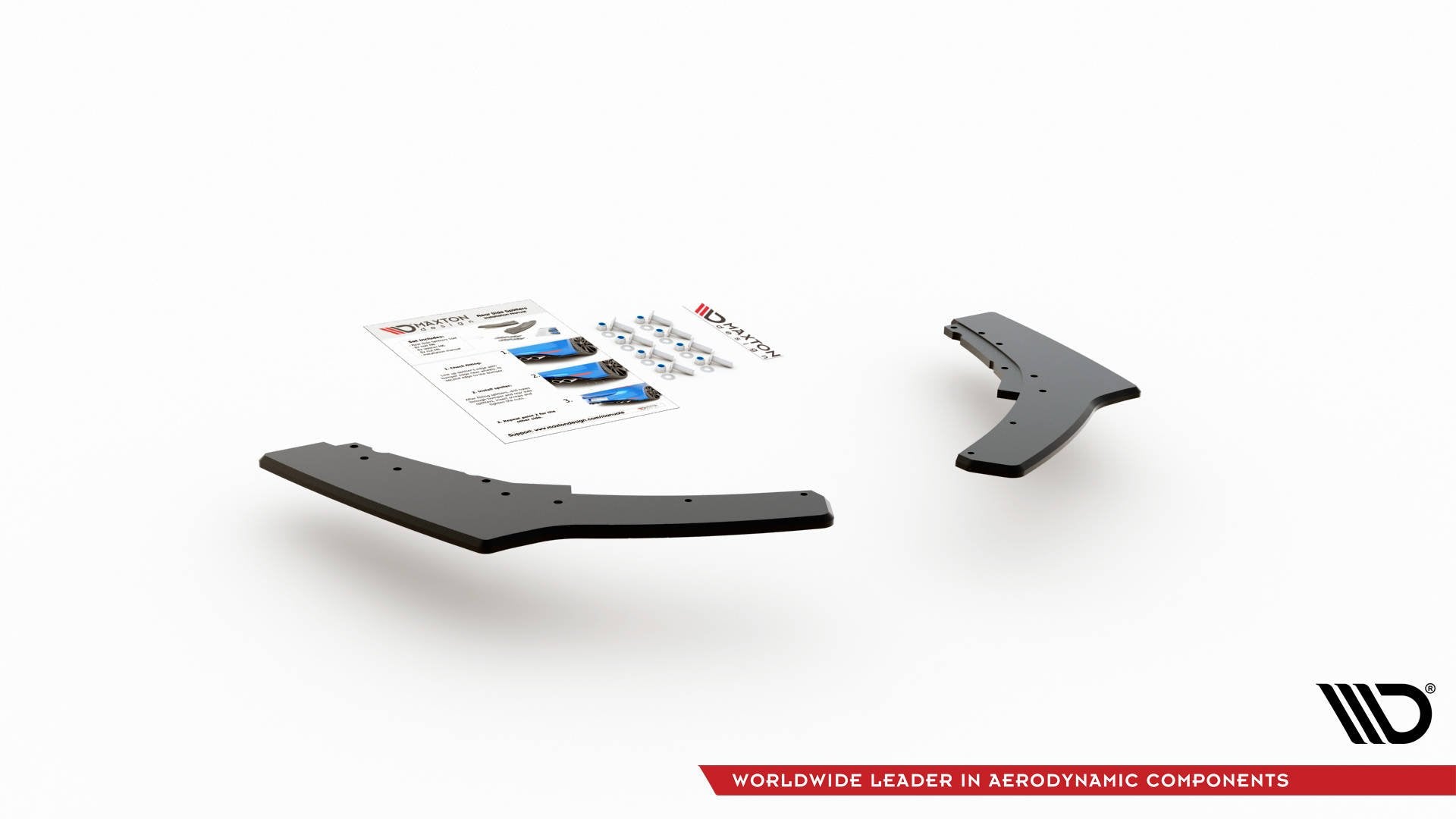Robuste Racing Heck Ansatz Flaps Diffusor V.2 für BMW 1er F20 M140i