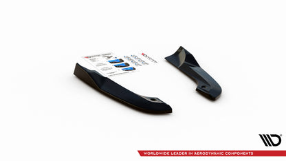 Heck Ansatz Flaps Diffusor für Dodge Challenger SRT Hellcat Mk3 schwarz Hochglanz