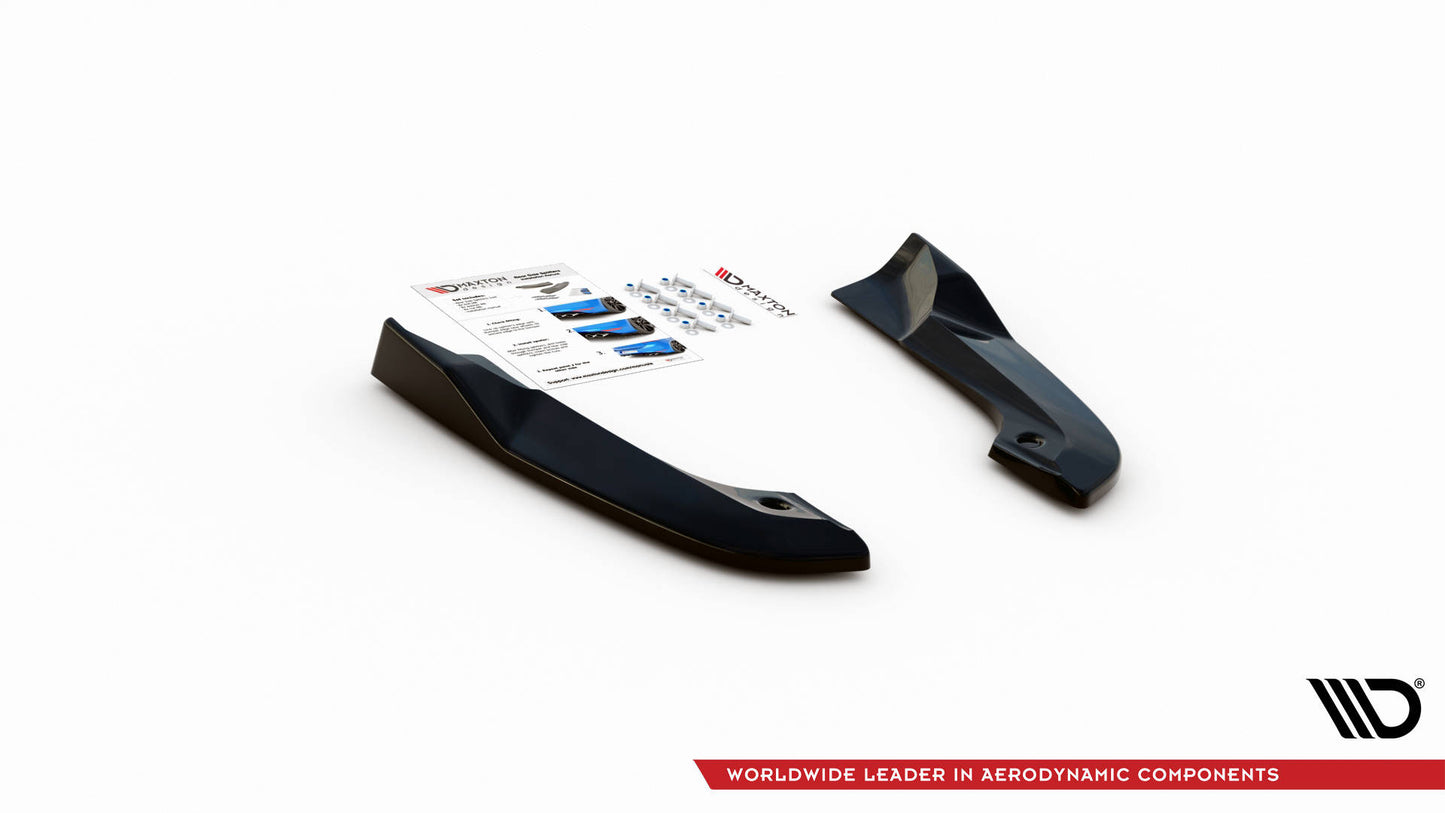 Heck Ansatz Flaps Diffusor für Dodge Challenger SRT Hellcat Mk3 schwarz matt