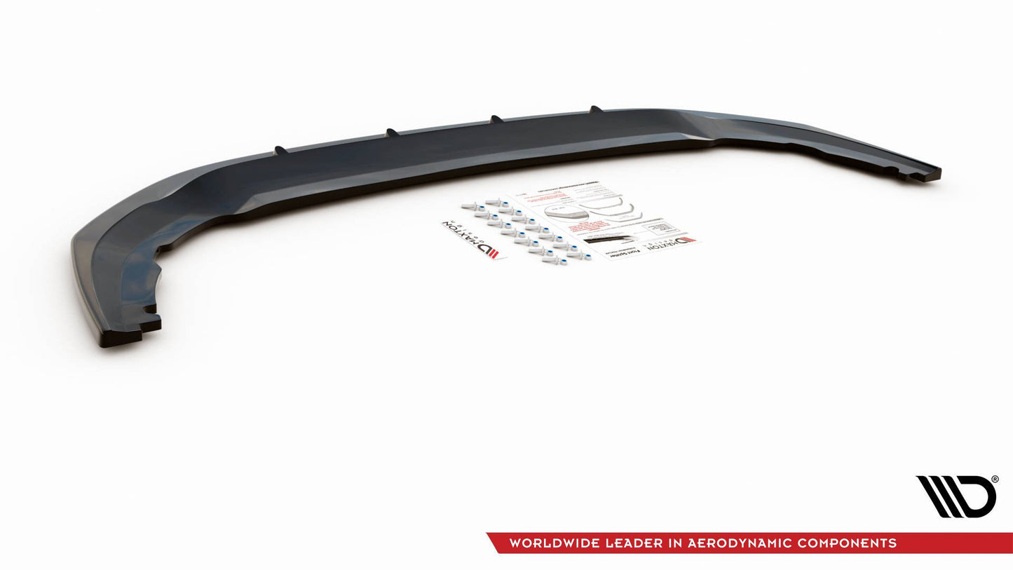 Front Ansatz V.4 für Volkswagen Golf 8 GTI Clubsport Carbon Look