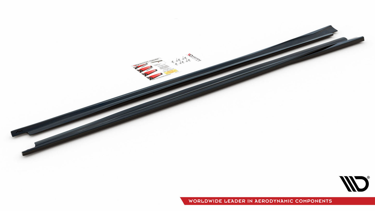 Seitenschweller Ansatz für Maserati Ghibli Mk3 Carbon Look