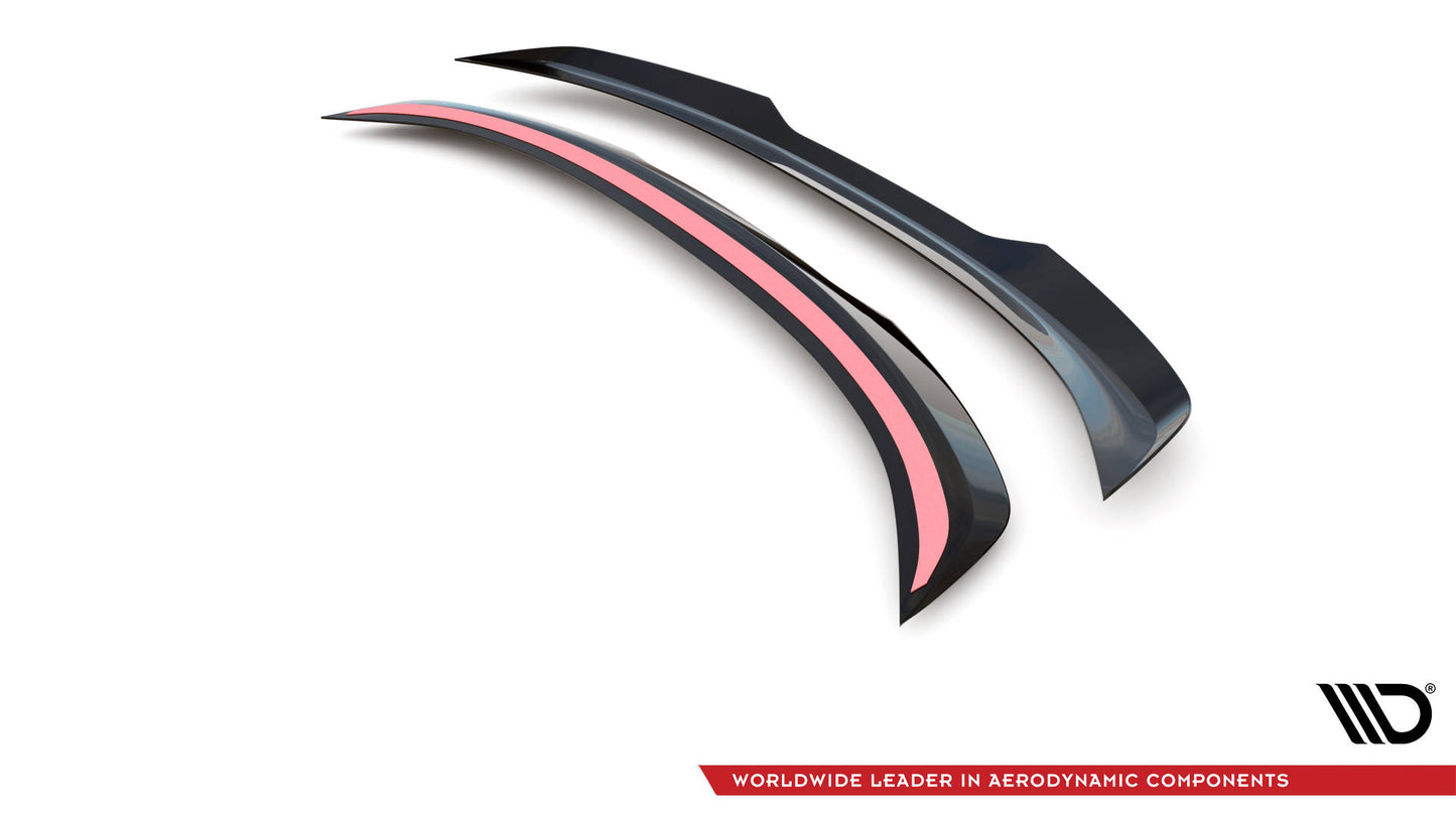 Spoiler CAP für Lexus GS F Mk4 Facelift schwarz matt