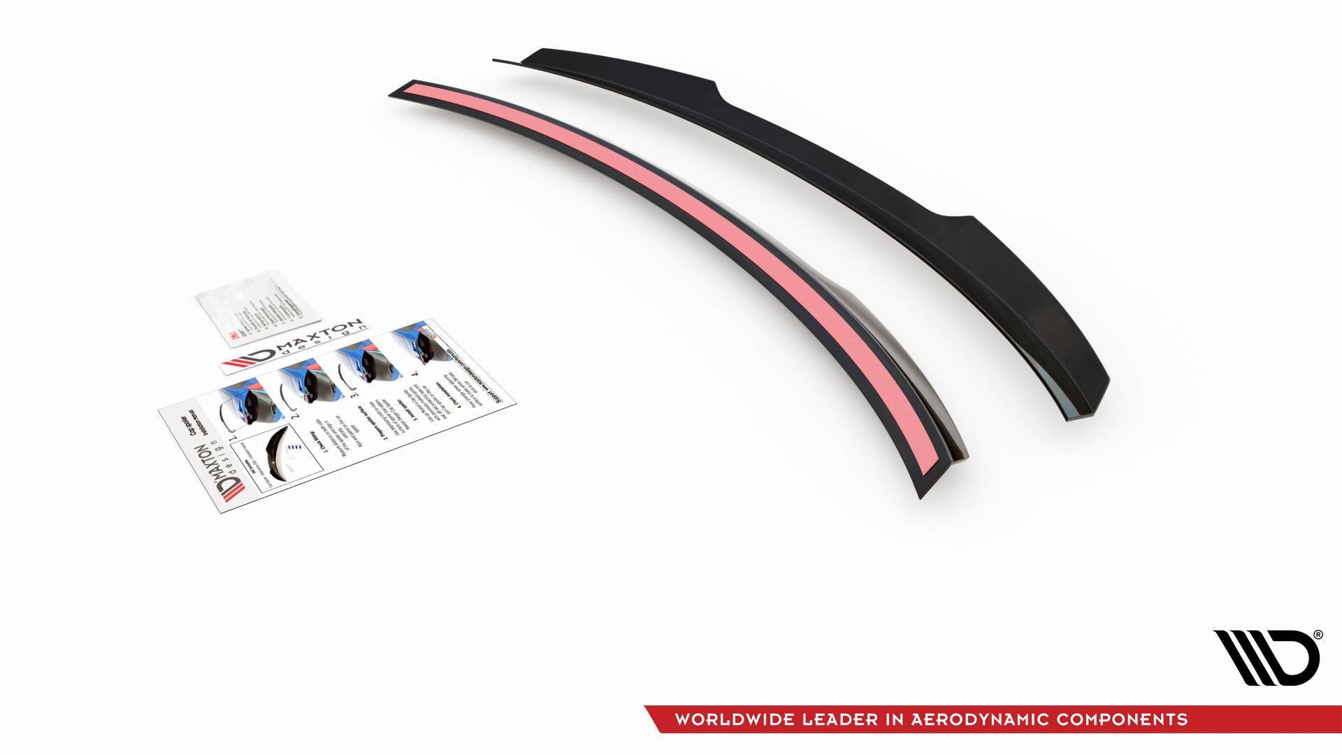 Spoiler CAP für Skoda Octavia Mk3 Facelift schwarz matt