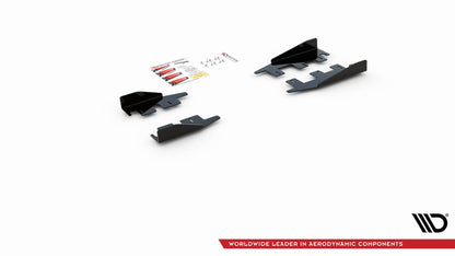 Side Flaps Volkswagen Golf GTI Mk6 schwarz Hochglanz