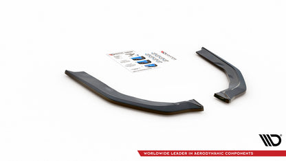 Heck Ansatz Flaps Diffusor V.2 für BMW M3 G80 schwarz matt