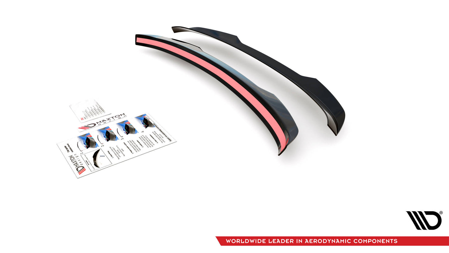 Spoiler CAP für Seat Exeo ST schwarz matt