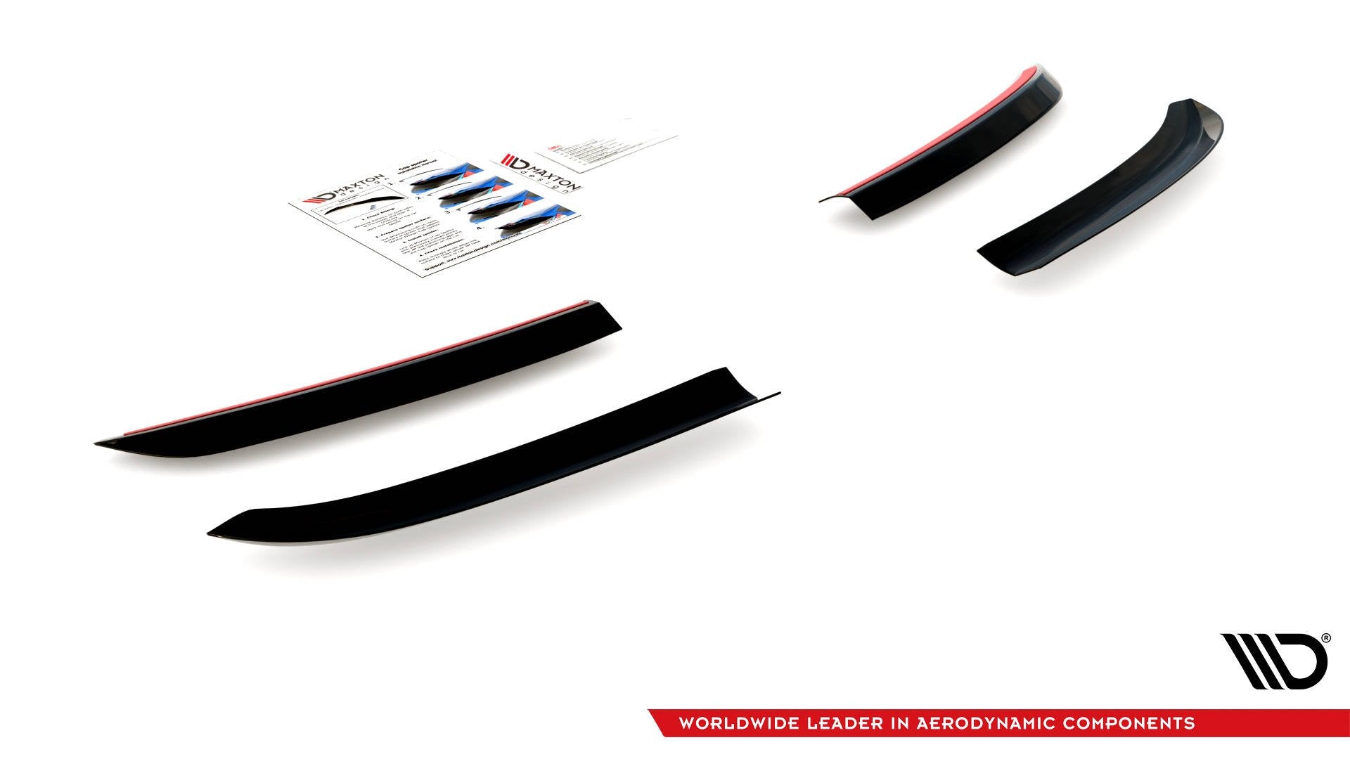 Spoiler CAP für Porsche Panamera Turbo 970 Facelift Carbon Look