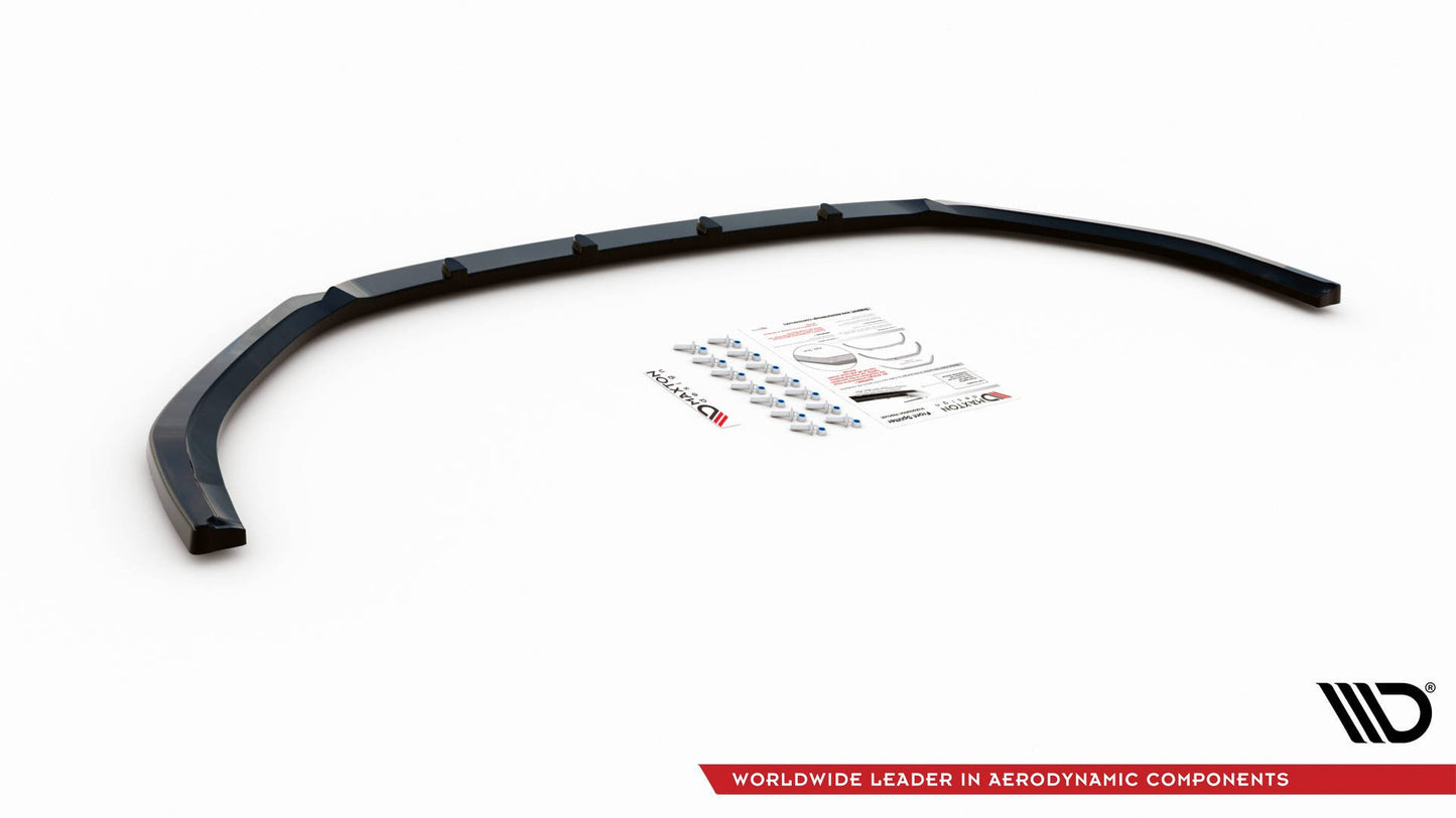 Front Ansatz V.2 für Mazda CX-3 schwarz Hochglanz