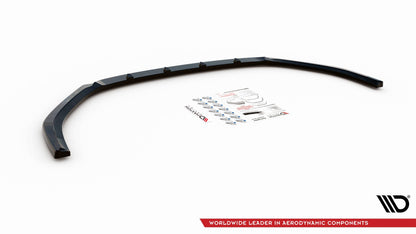 Front Ansatz V.2 für Mazda CX-3 schwarz Hochglanz