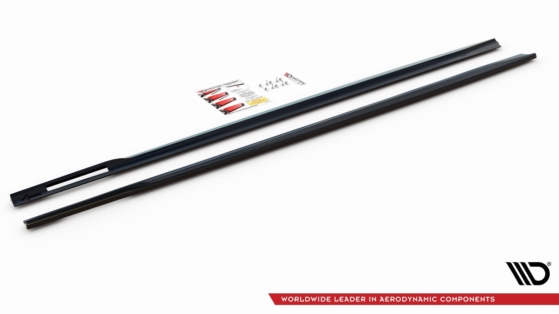 Seitenschweller Ansatz für V.1 für BMW 4er M-Paket G22 Carbon Look