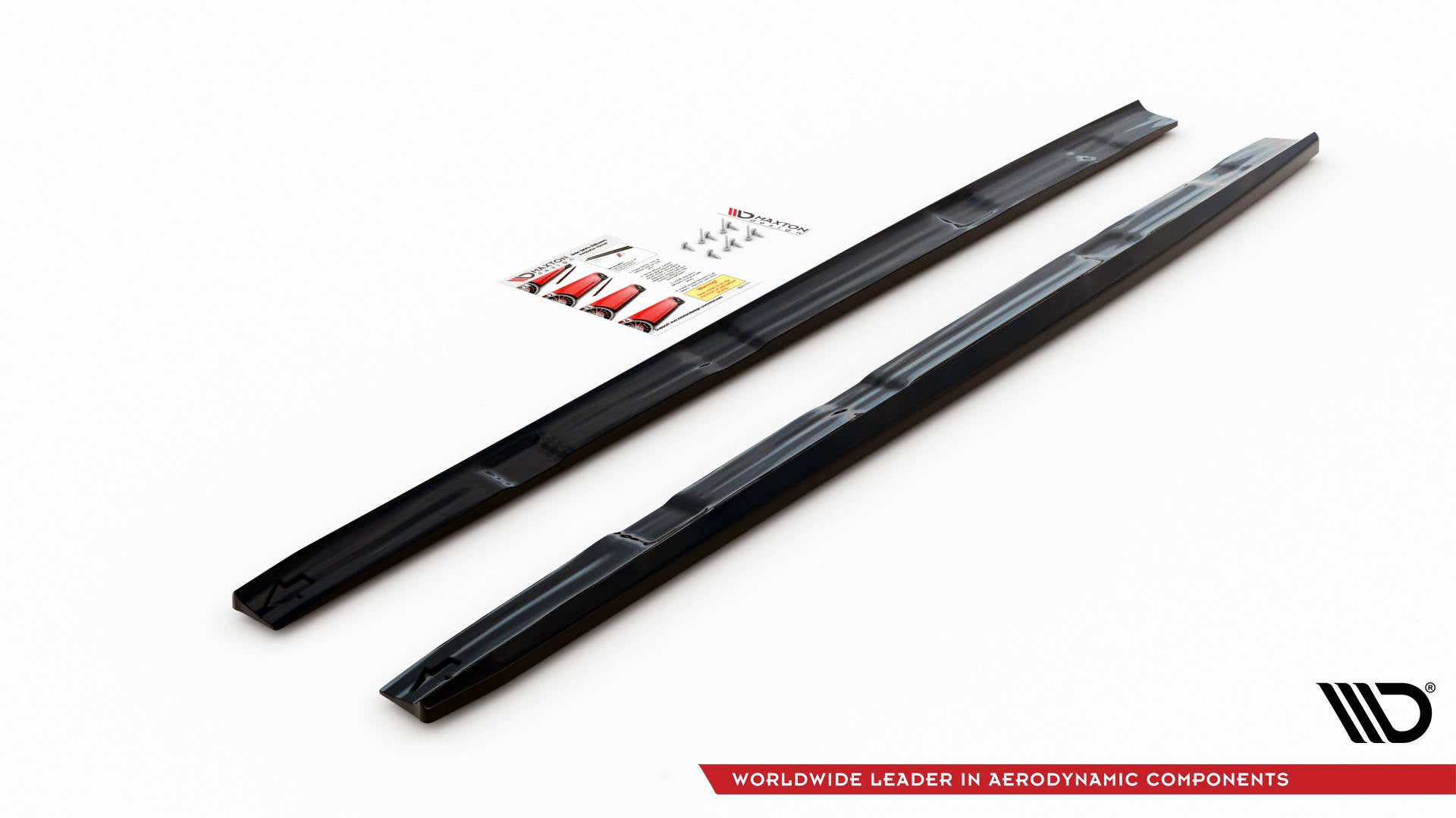Seitenschweller Ansatz für Seat Ibiza Cupra Mk3 schwarz matt