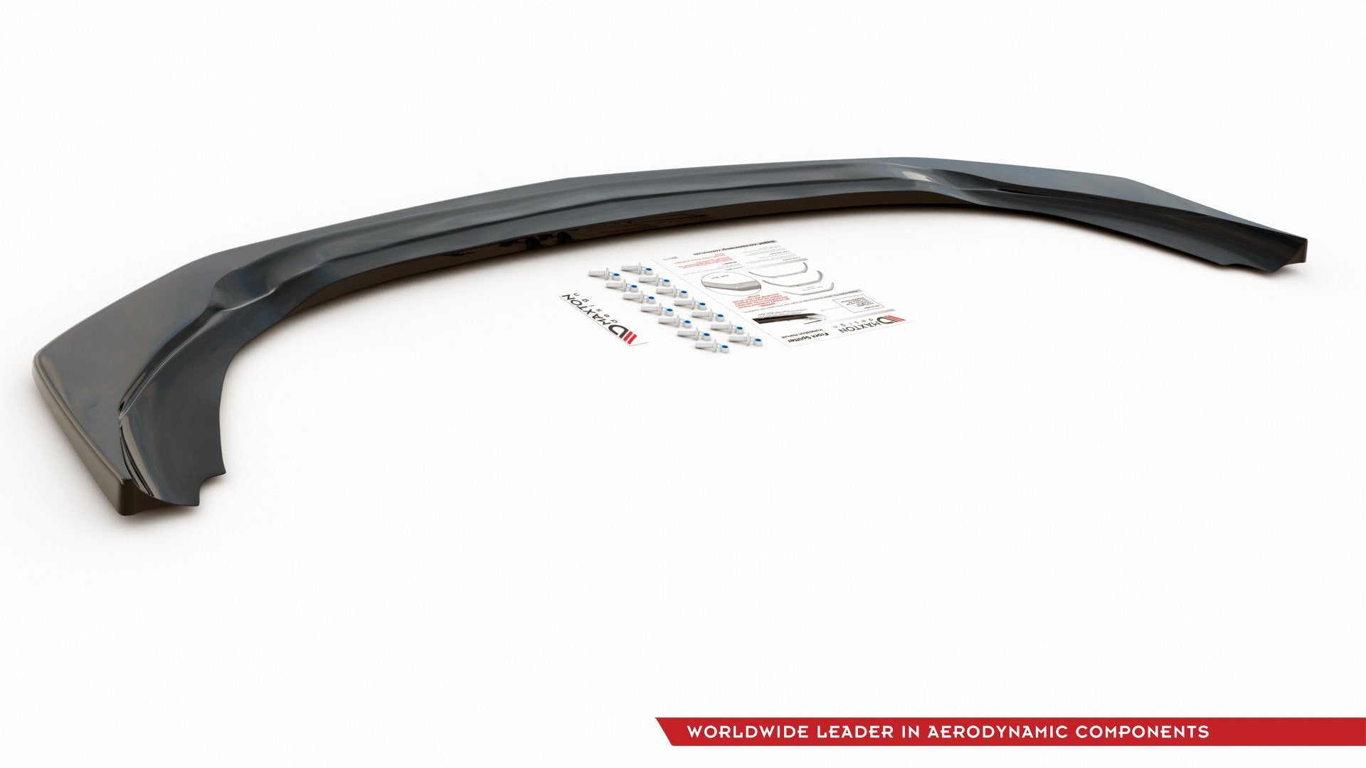 Front Ansatz V.3 für Mercedes A35 AMG Aero W177  schwarz Hochglanz
