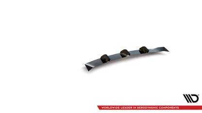 Diffusor Heck Ansatz für Lexus GS F Mk4 Facelift schwarz matt