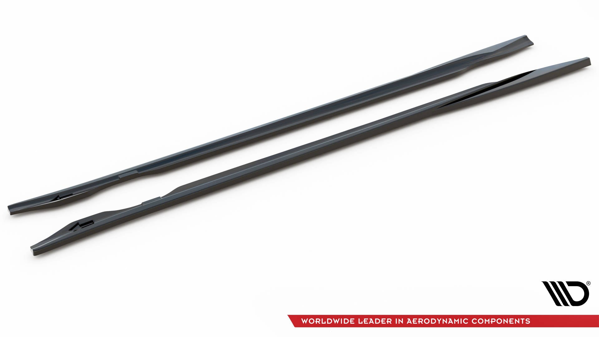Seitenschweller Ansatz für V.1 für Audi e-Tron GT / RS GT Mk1 schwarz matt