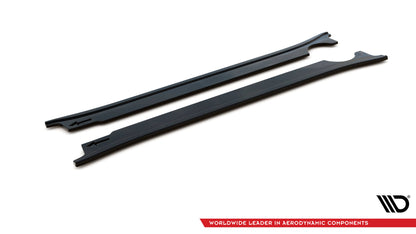 Seitenschweller Ansatz für Porsche 911 Carrera 4S 992 Carbon Look