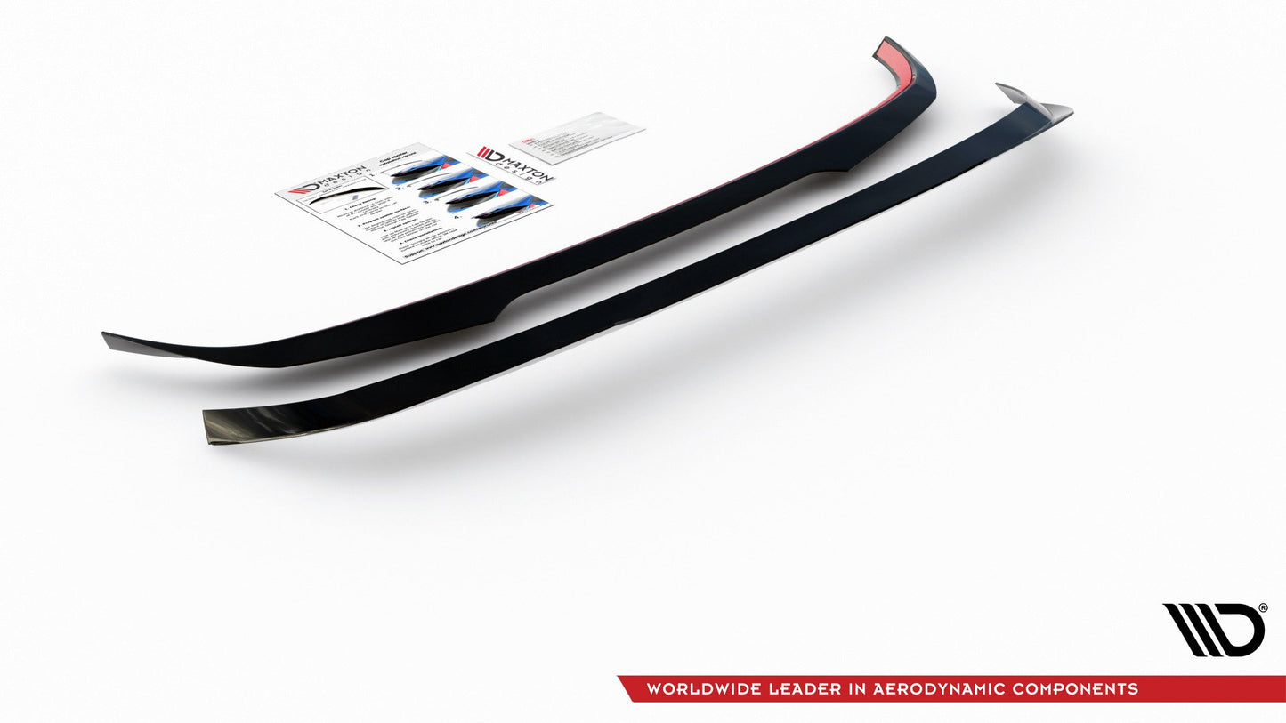 Spoiler CAP V.2 für VW Golf 8 Carbon Look