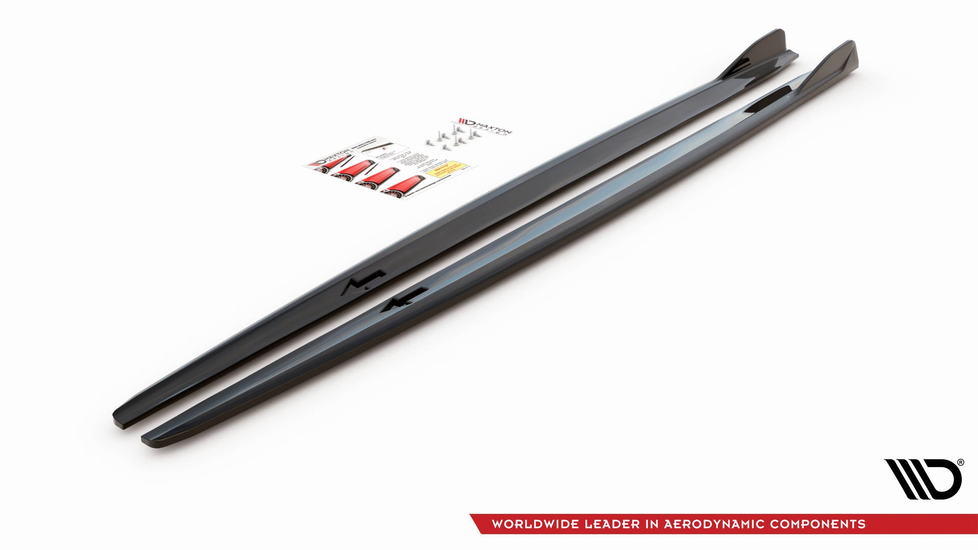 Seitenschweller Ansatz für V.2 für BMW 2 Gran Coupe M-Paket / M235i F44 Carbon Look