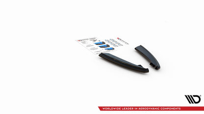 Heck Ansatz Flaps Diffusor für Lexus LC 500 schwarz Hochglanz