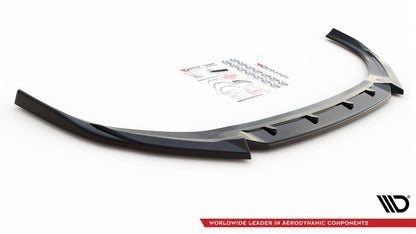 Front Ansatz V.2 für Hyundai I30 N Hatchback/Fastback Mk3 Facelift schwarz Hochglanz
