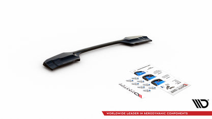 Mittlerer Diffusor Heck Ansatz für BMW X1 M-Paket F48 Carbon Look