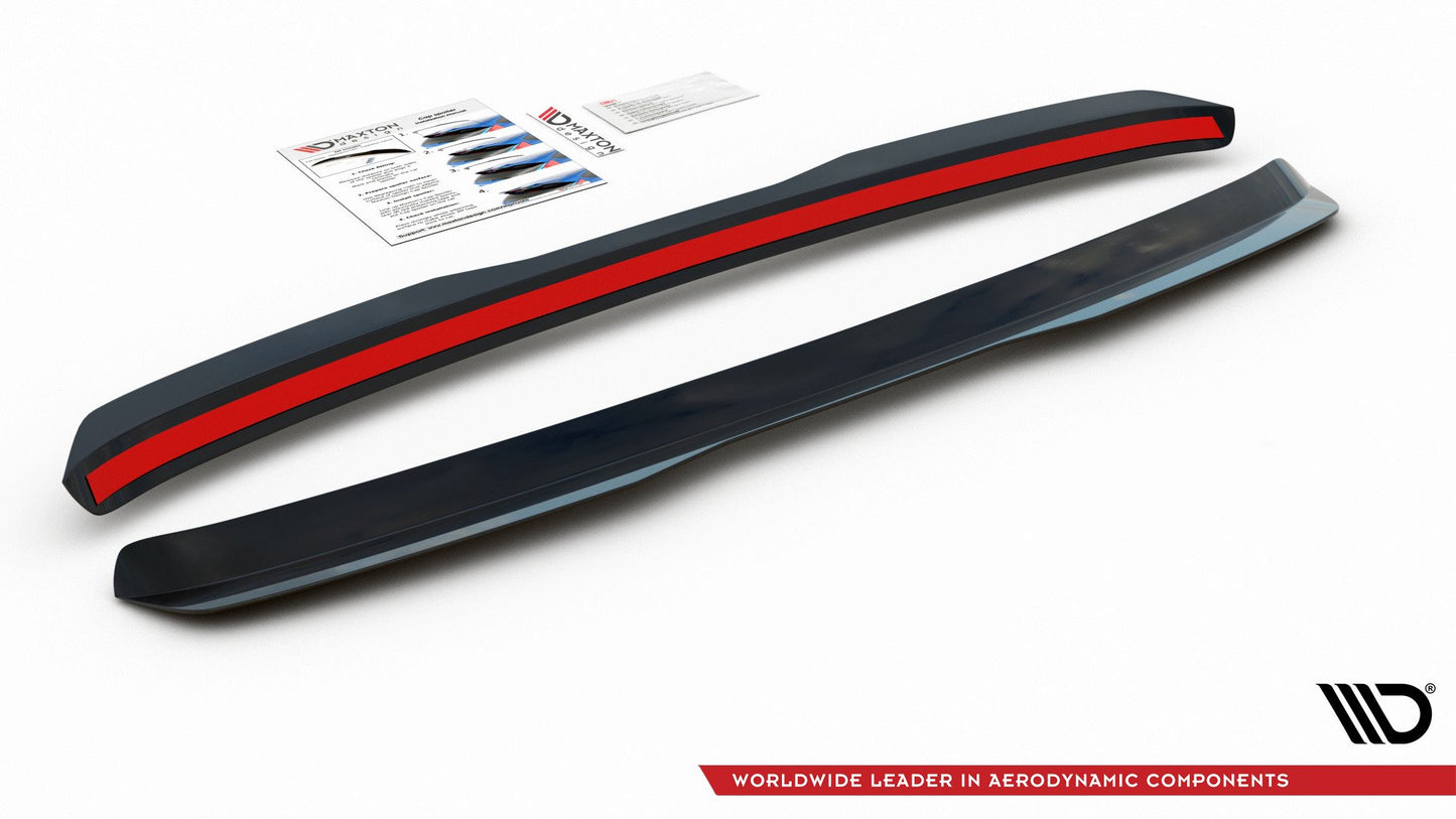 Spoiler CAP für Audi A3 8L schwarz matt