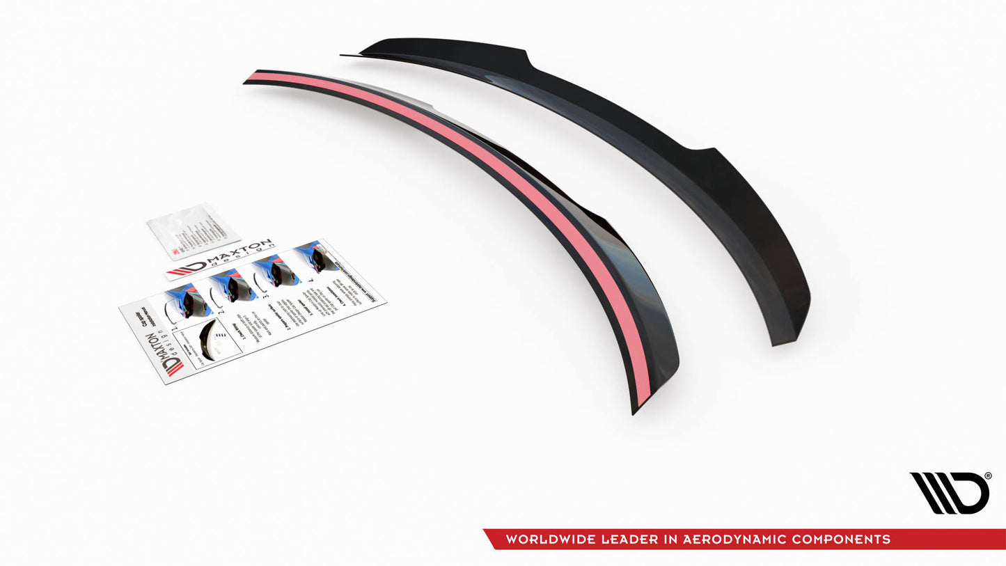 Spoiler CAP für Skoda Octavia Liftback Mk4 Carbon Look