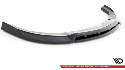 Front Ansatz V.1 für Dodge Charger SRT Mk7 Facelift schwarz Hochglanz