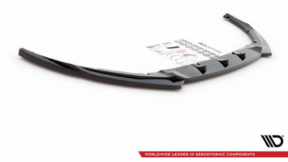 Front Ansatz V.5 für Ford Focus ST Mk3 Facelift schwarz matt