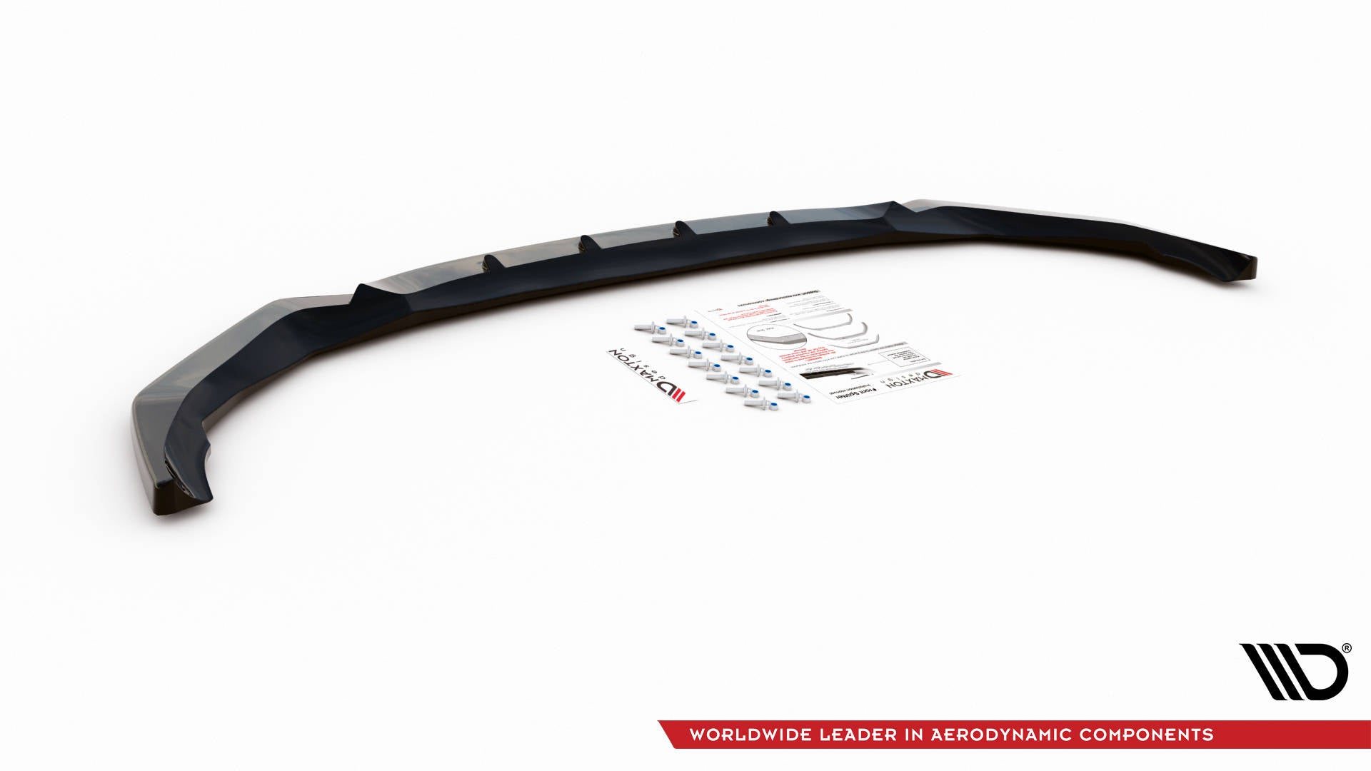 Front Ansatz V.1 für BMW X1 M-Paket F48 schwarz matt