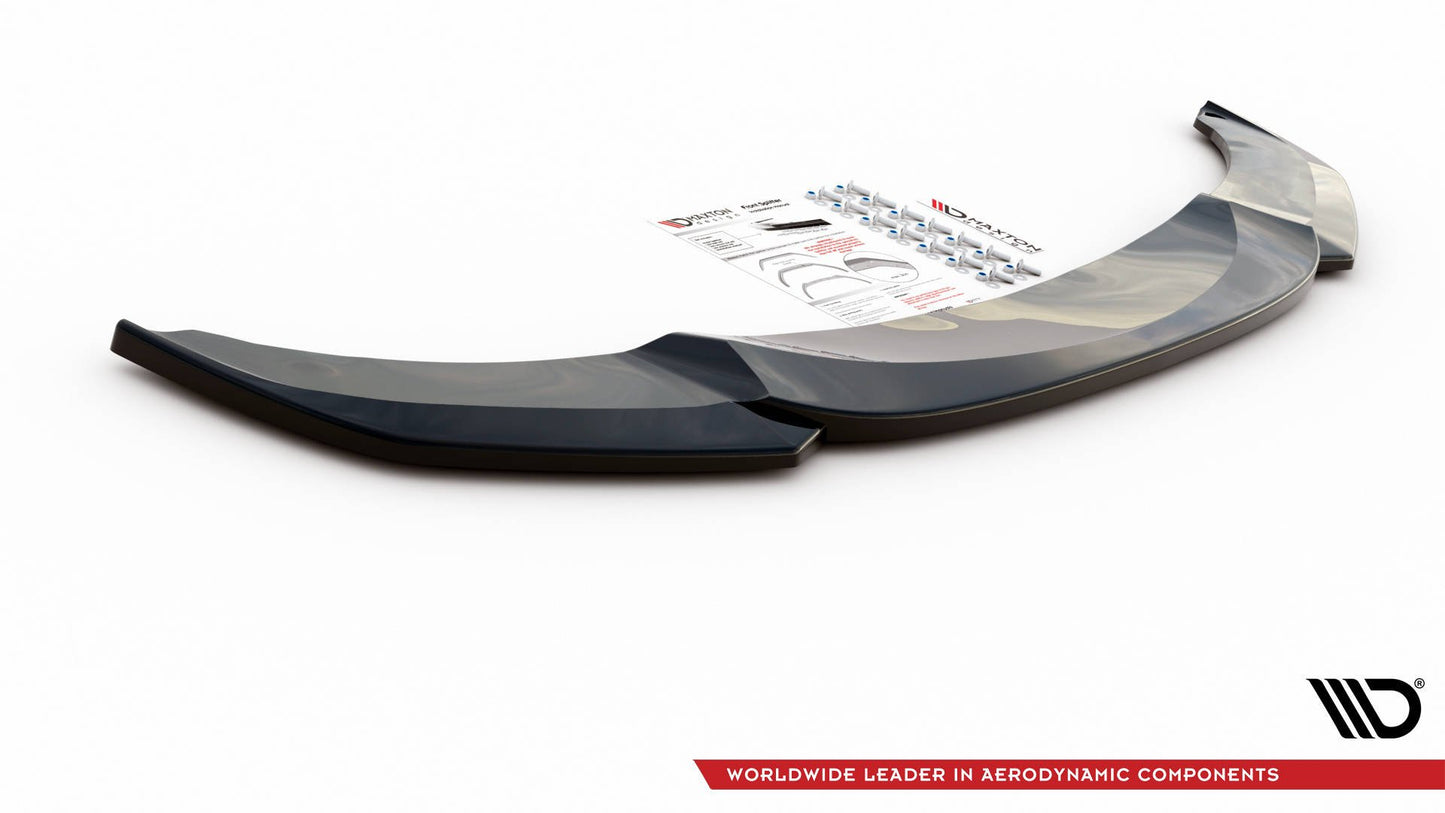 Front Ansatz V.4 für BMW 5er F10/F11 M-Paket schwarz matt