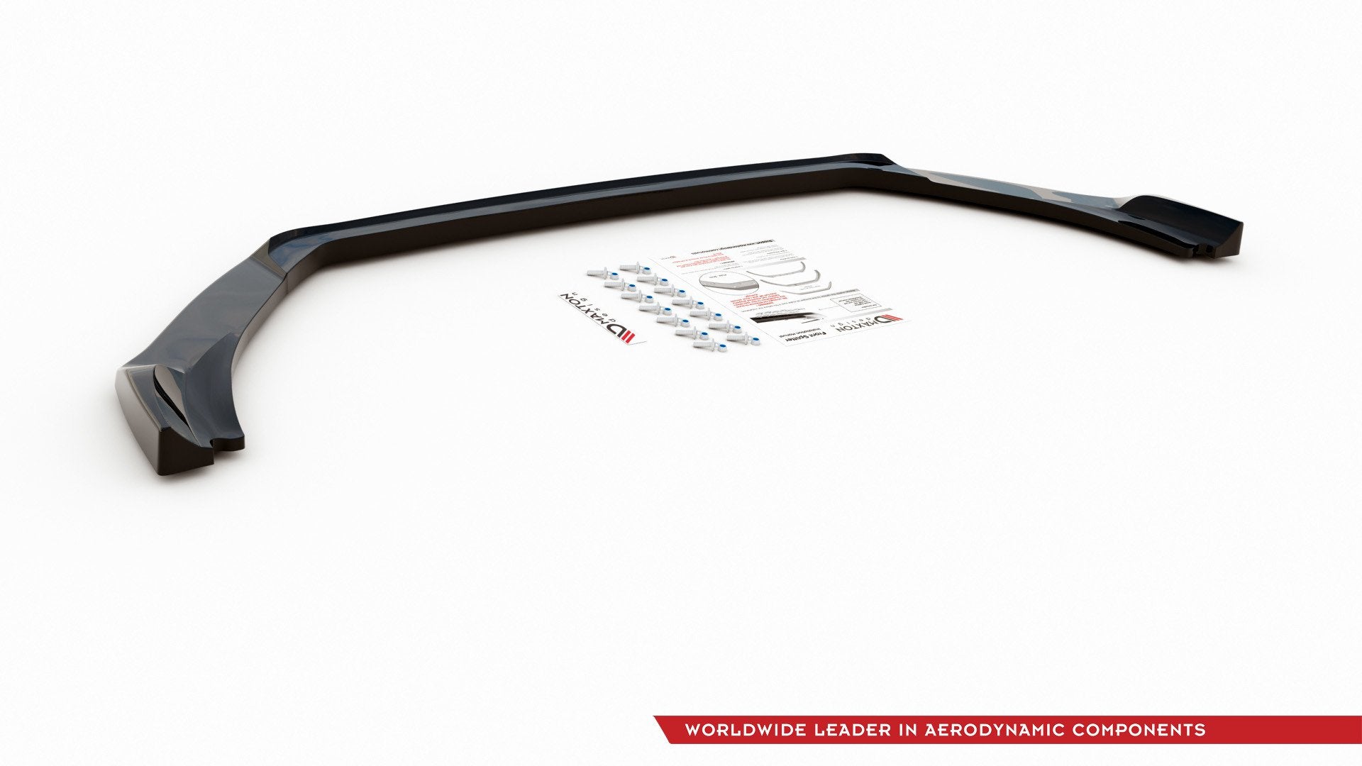 Front Ansatz V.5 für Ford Fiesta Mk8 ST / ST-Line schwarz matt