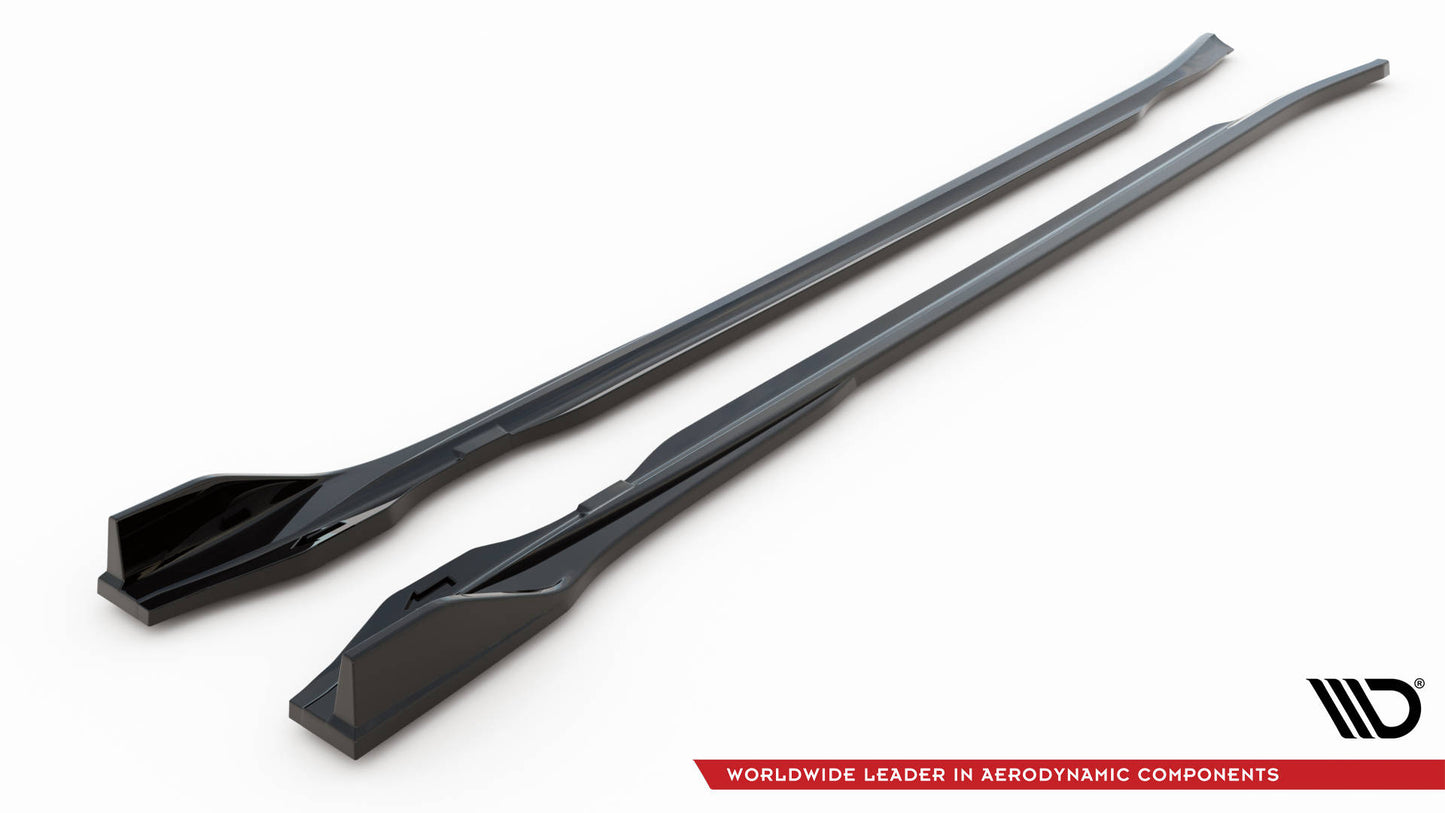 Seitenschweller Ansatz für V.2 für Audi e-Tron GT / RS GT Mk1 Carbon Look