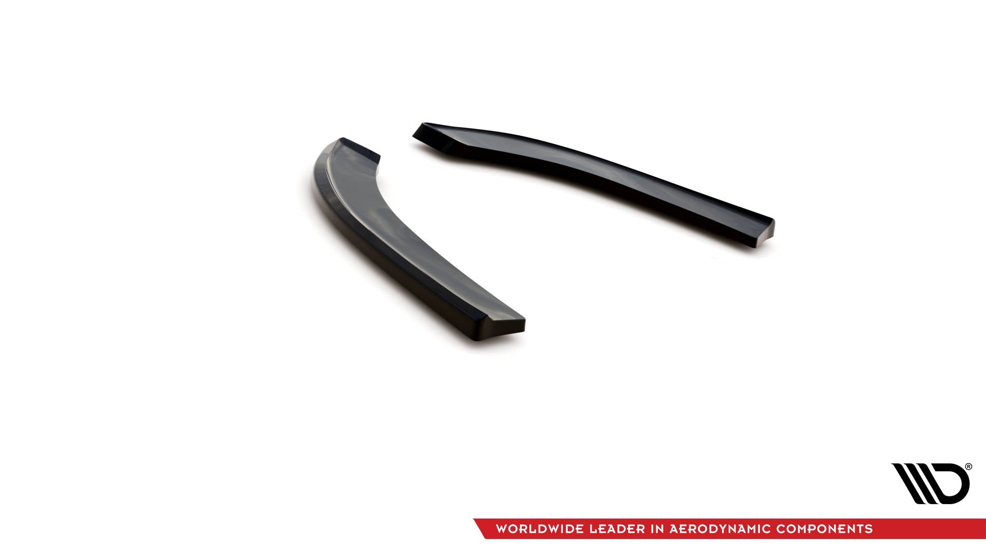 Heck Ansatz Flaps Diffusor für Ford Transit Custom ST-Line Mk1 Facelift Carbon Look