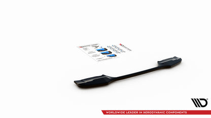 Mittlerer Diffusor Heck Ansatz für BMW X1 M-Paket F48 Carbon Look