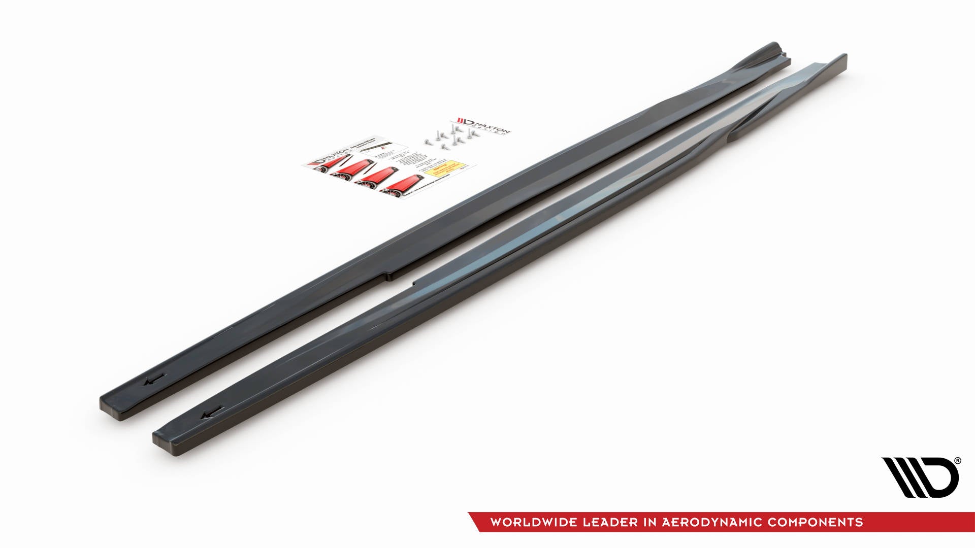 Seitenschweller Ansatz für Toyota Corolla GR Sport Hatchback XII schwarz matt