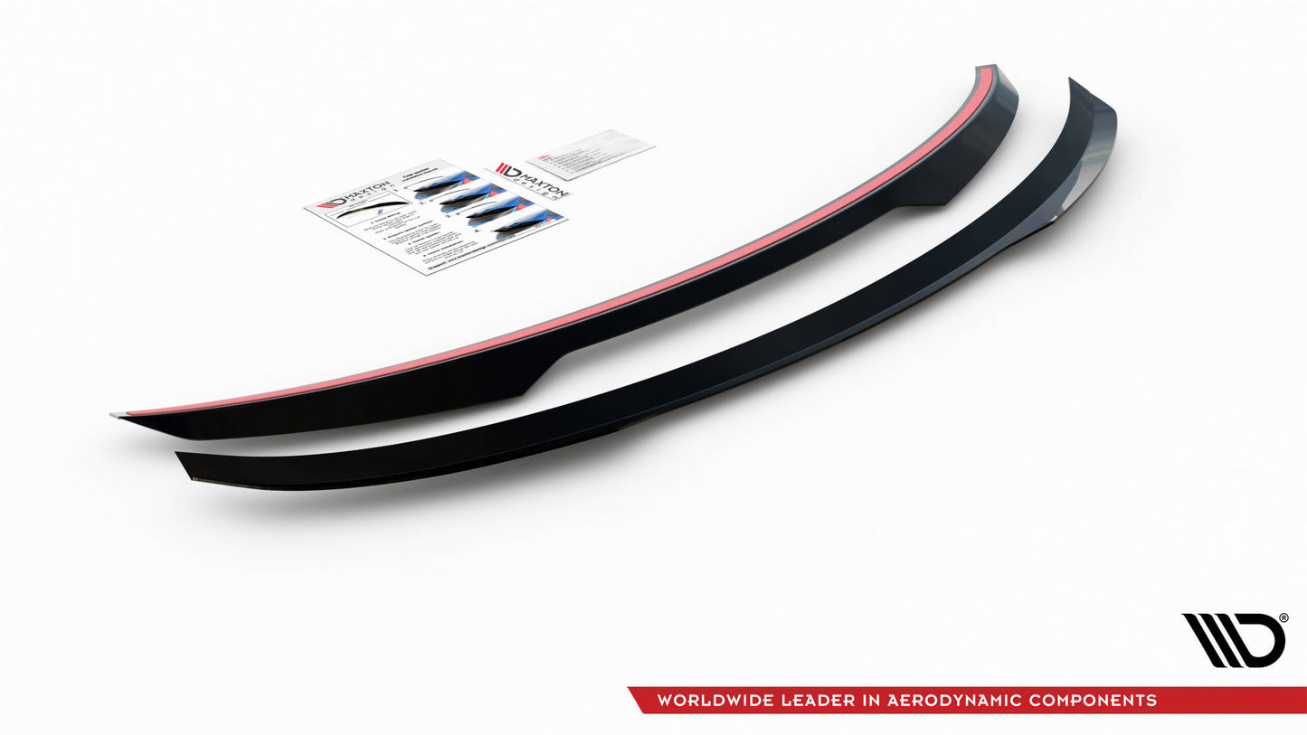 Spoiler CAP für Hyundai I40 Mk1 schwarz matt