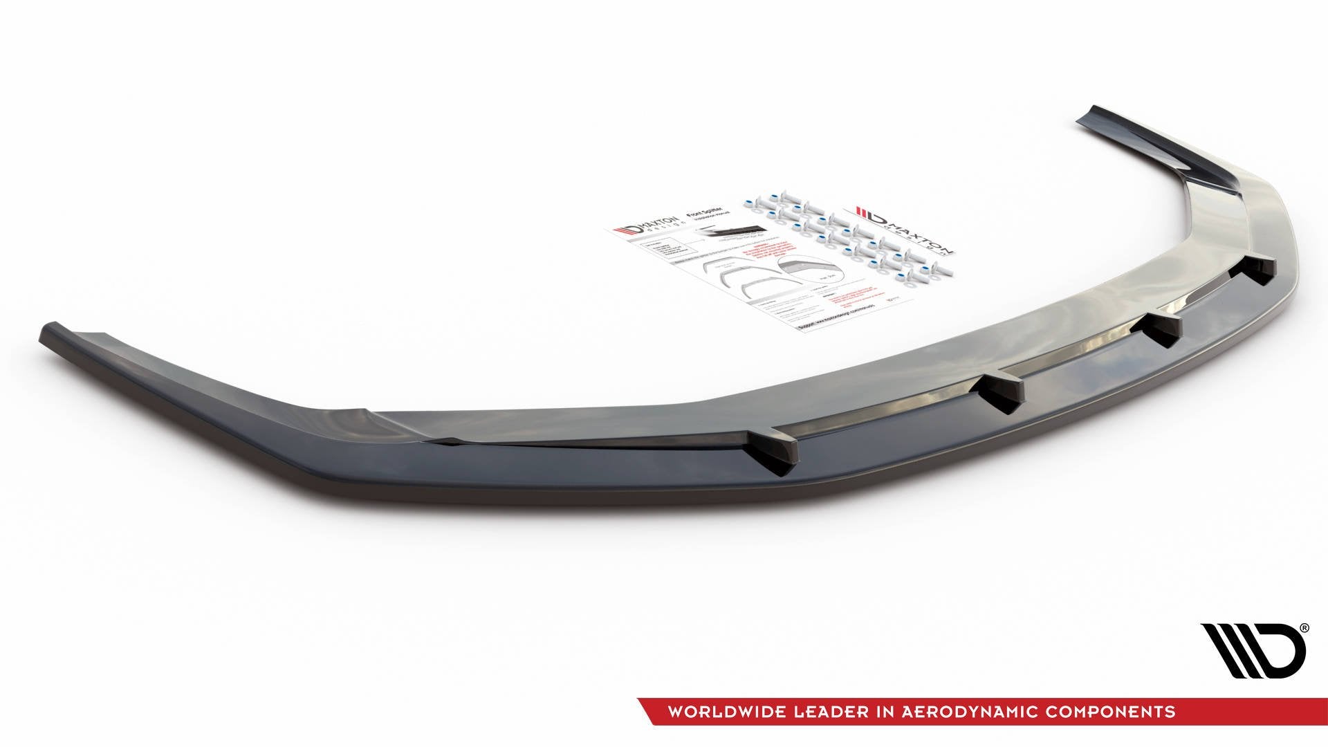 Front Ansatz V.2 für Audi RS6 C8 / RS7 C8 schwarz Hochglanz